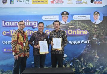 Bank NTB Syariah Dukung E-Ticketing dan Gate In Online, Layanan Pelabuhan Senggigi Kini Serba Digital