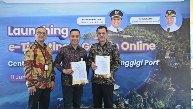 Bank NTB Syariah Dukung E-Ticketing dan Gate In Online, Layanan Pelabuhan Senggigi Kini Serba Digital