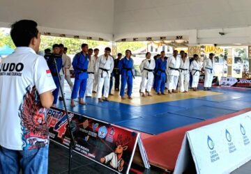 40 Atlet Adu Kekuatan di Kejuaraan Bupati Cup Judo Lombok Tengah 2026