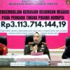 Kejari Loteng Kembalikan Rp 3,1 Miliar ke Kas Negara