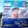 Gencar Gempur Rokok Ilegal, Satpol PP Loteng Pasang Baliho di 5 Titik Strategis