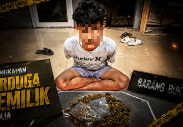 Polisi Tangkap Remaja Diduga Pengedar Ganja di Praya