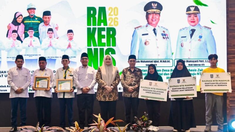 Pemprov NTB Luncurkan Program Mustahik Berdaya, Zakat Produktif Antar 15 Persen Penerima Jadi Muzakki