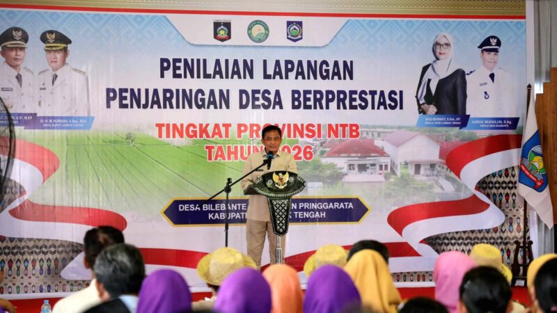Desa Bilebante Bidik Predikat Desa Terbaik NTB 2026