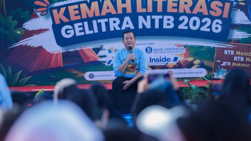 Dari Desa Menuju Indonesia Emas 2045, Miq Iqbal Gaungkan Gerakan Literasi Tradisional NTB