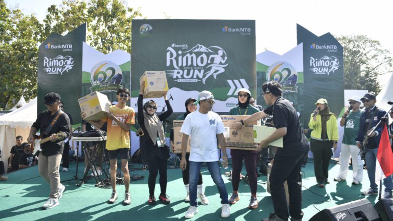 RIMO RUN 2026 Semarakkan HUT Ke-62 Bank NTB Syariah, Wujudkan Semangat Transformasi dan Gaya Hidup Sehat Bersama Masyarakat