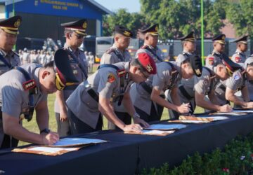 Mutasi Besar di Polda NTB, Empat Kapolres dan Sejumlah Pejabat Utama Resmi Berganti