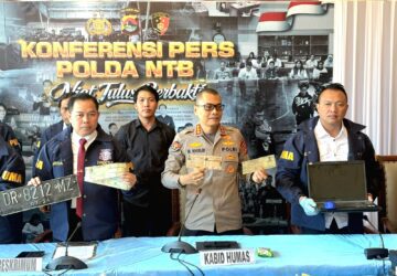 Polisi Bongkar Bisnis Gelap STNK Palsu di Mataram