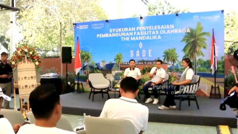 Resmikan Lapangan Padel dan Basket, Wamenpora Dorong Mandalika Jadi Magnet Wisata Olahraga Dunia