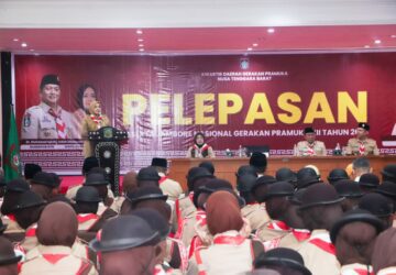 Wagub NTB Lepas 465 Kontingen Jamnas XII 2026