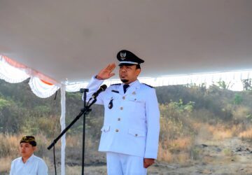 Kades Suhaidi Pimpin Upacara HUT RI ke-81, Ajak Warga Darmaji Isi Kemerdekaan dengan Kebersamaan