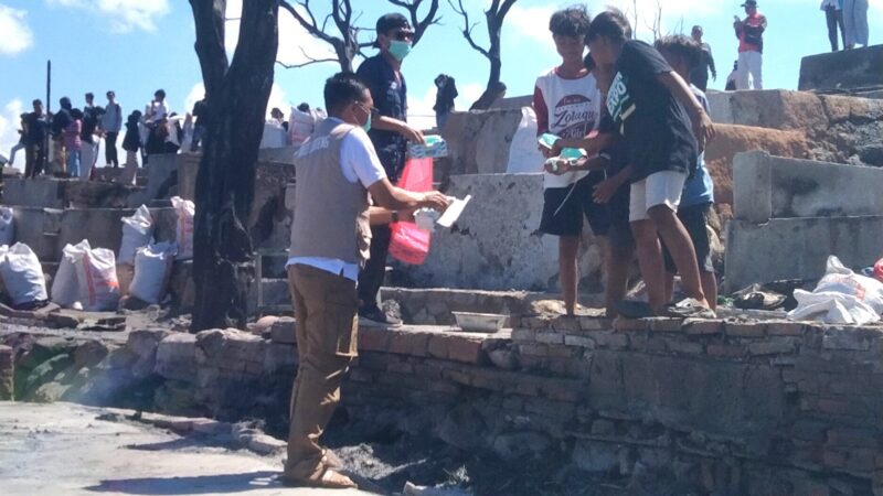 Kebakaran Kampung Adat Sade, ITDC dan BUMN Bergerak Bantu Warga Terdampak