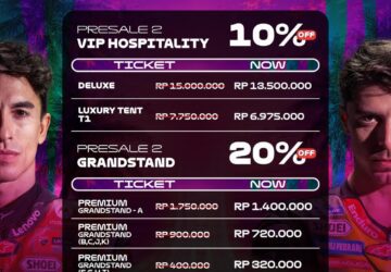 Tiket Presale 2 MotoGP Mandalika 2026 Resmi Dibuka, Ada Diskon hingga 20 Persen