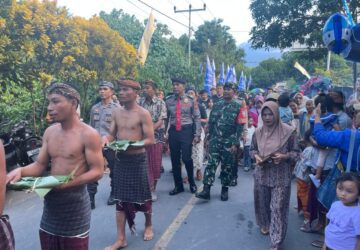 Jaga Tradisi Tetap Khidmat, Polisi Amankan Prosesi Praja Mulud di Bayan