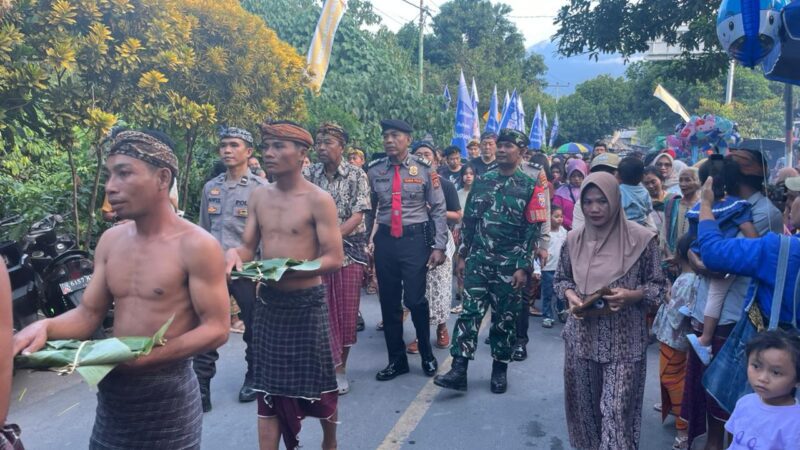 Jaga Tradisi Tetap Khidmat, Polisi Amankan Prosesi Praja Mulud di Bayan