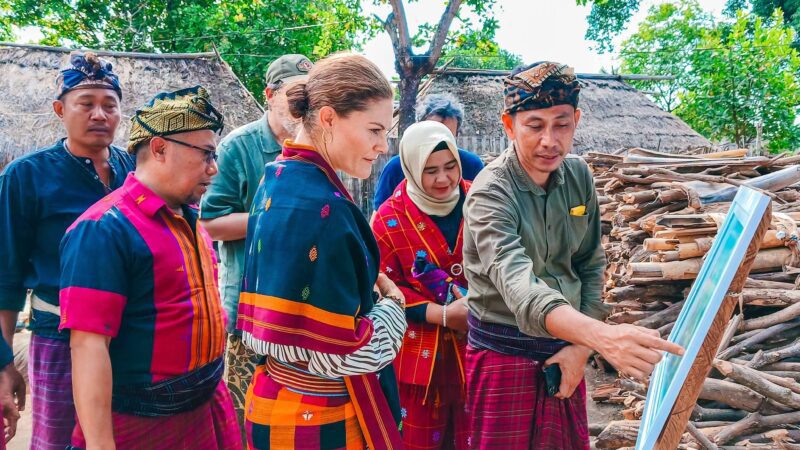 Putri Mahkota Swedia Terpukau Kearifan Karang Bajo Menjaga Hutan, Mata Air dan Budaya