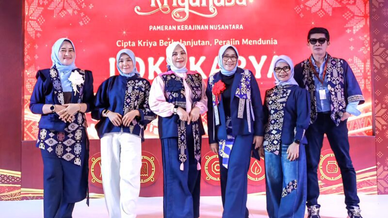 Tenun dan Ketak Lombok Tengah Unjuk Gigi di Kriyanusa Jakarta