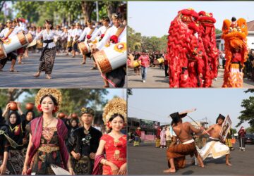 Kirab Budaya HUT Ke-81 Lombok Tengah Semarak, Barongsai hingga Peresean Jadi Simbol Persatuan dalam Keberagaman