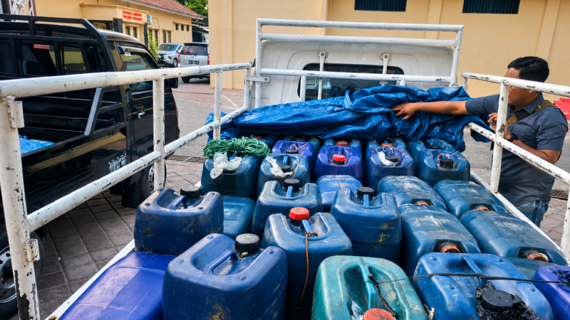 Polda NTB Bongkar 7 Kasus BBM Ilegal dalam Sepekan, Ribuan Liter Pertalite Disita