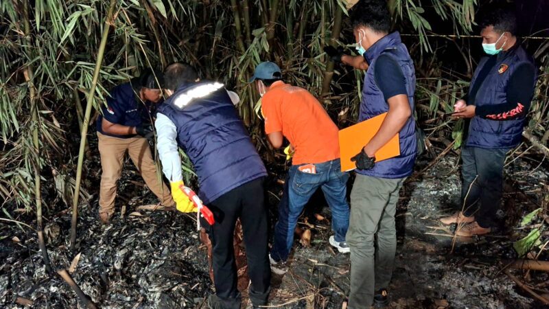 Perempuan 57 Tahun Ditemukan Terbakar di Kebun, Polisi Selidiki Penyebab Kematian