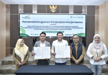 Bank NTB Syariah Gandeng LPK LGE, Siapkan Pembiayaan KUR bagi PMI dan Peserta Magang ke Jepang