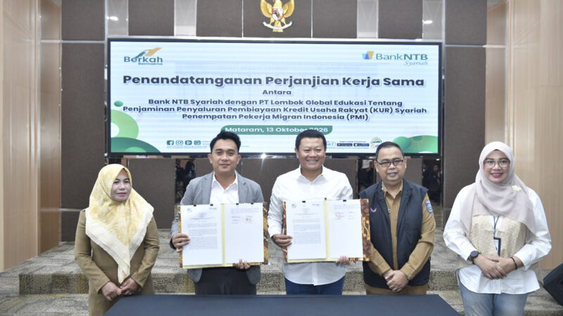 Bank NTB Syariah Gandeng LPK LGE, Siapkan Pembiayaan KUR bagi PMI dan Peserta Magang ke Jepang