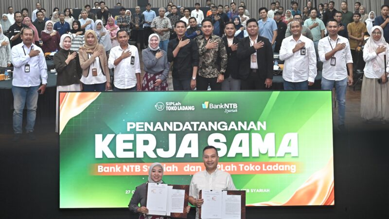 Dorong Transaksi Digital yang Optimal, Bank NTB Syariah Perkuat Sinergi dengan Toko Ladang