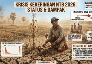 Musim Kemarau NTB Diperkirakan Berakhir Desember 2026, BMKG Imbau Warga Bijak Kelola Air
